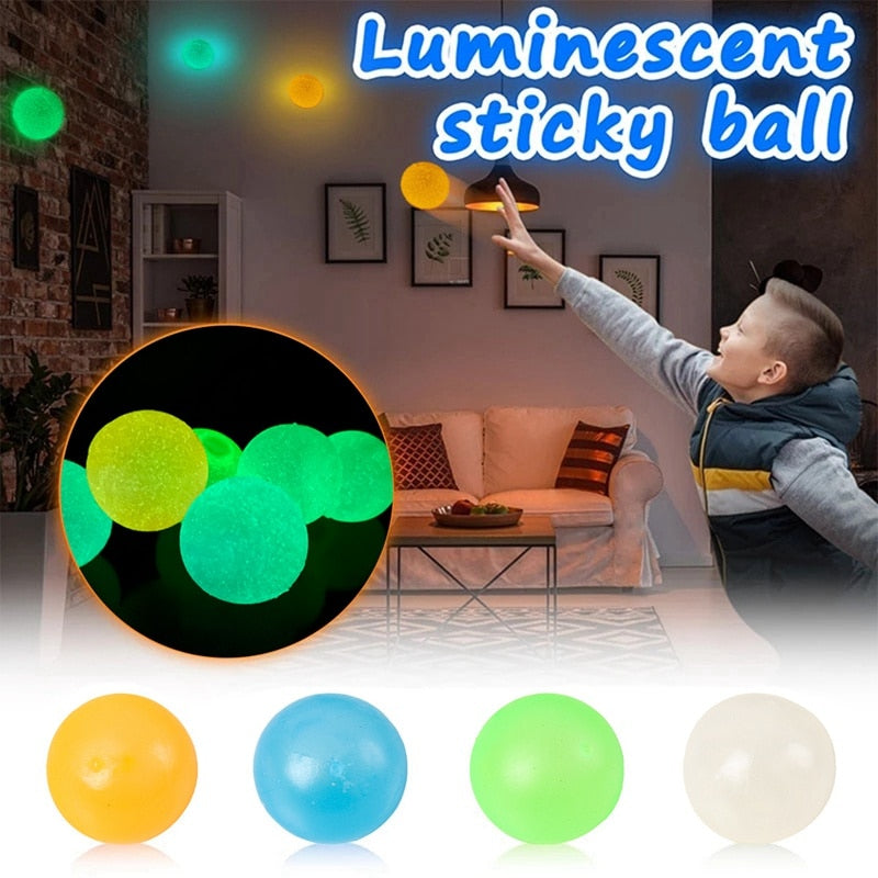 High Bounce Glowing Stress Ball - Onset Gadgets