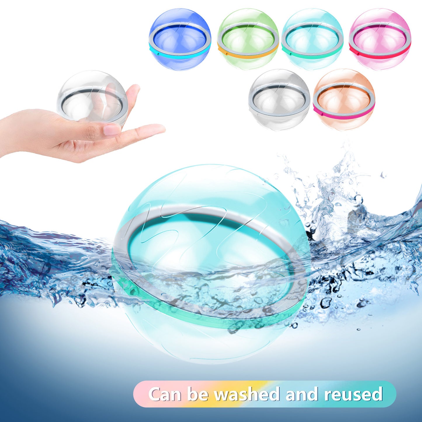 EcoSplash - Reusable Water Bomb Splash Balls - Onset Gadgets