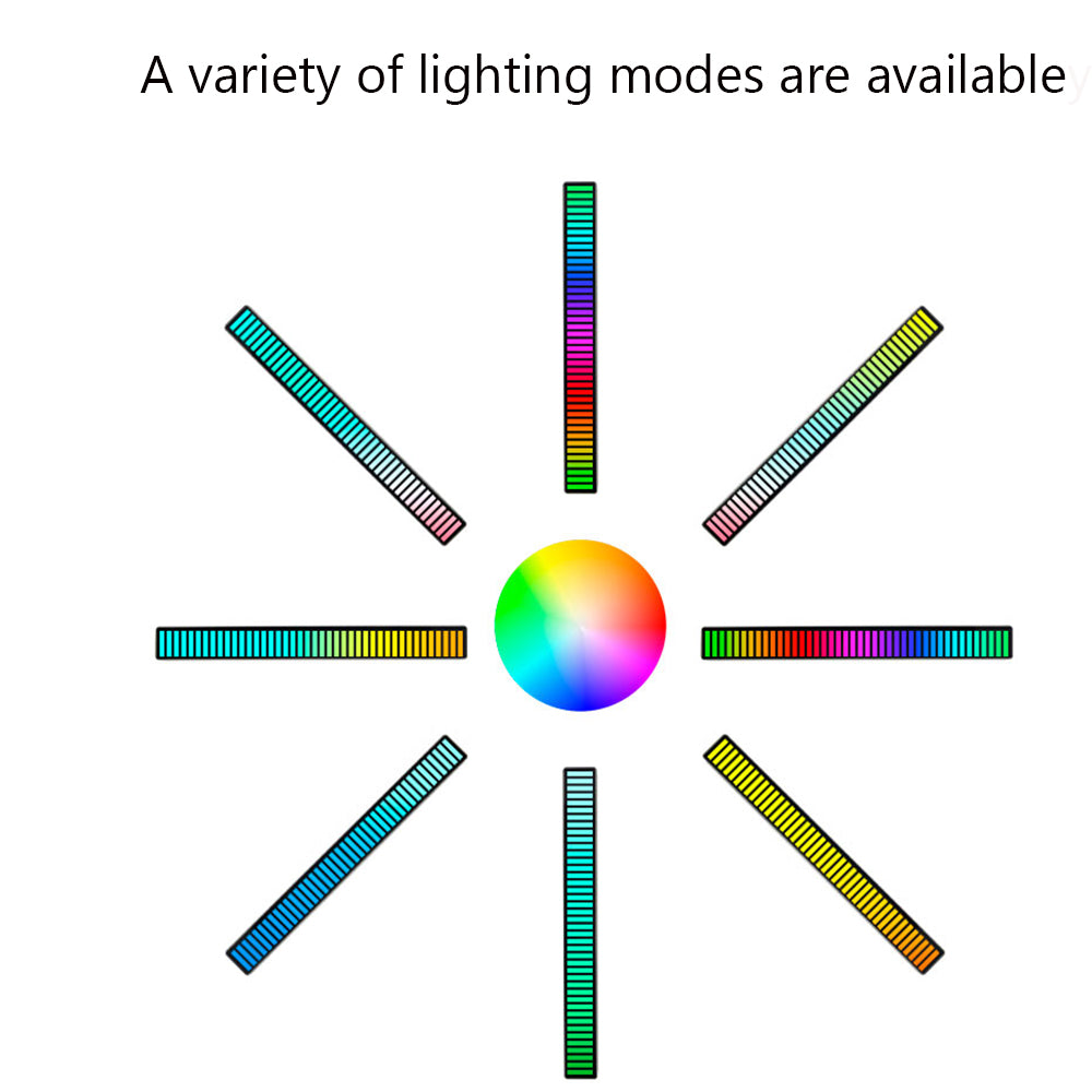 LED Creative RGB Sound Light Bar - Onset Gadgets